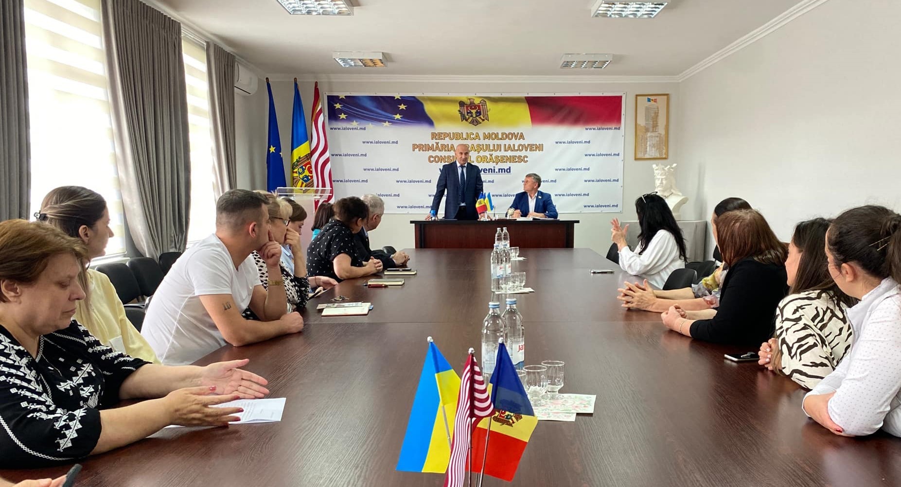 Semnarea Acordului de Intenție de Cooperare și Înfrățire între orașul Ialoveni și orașul Kodyma, Ucraina