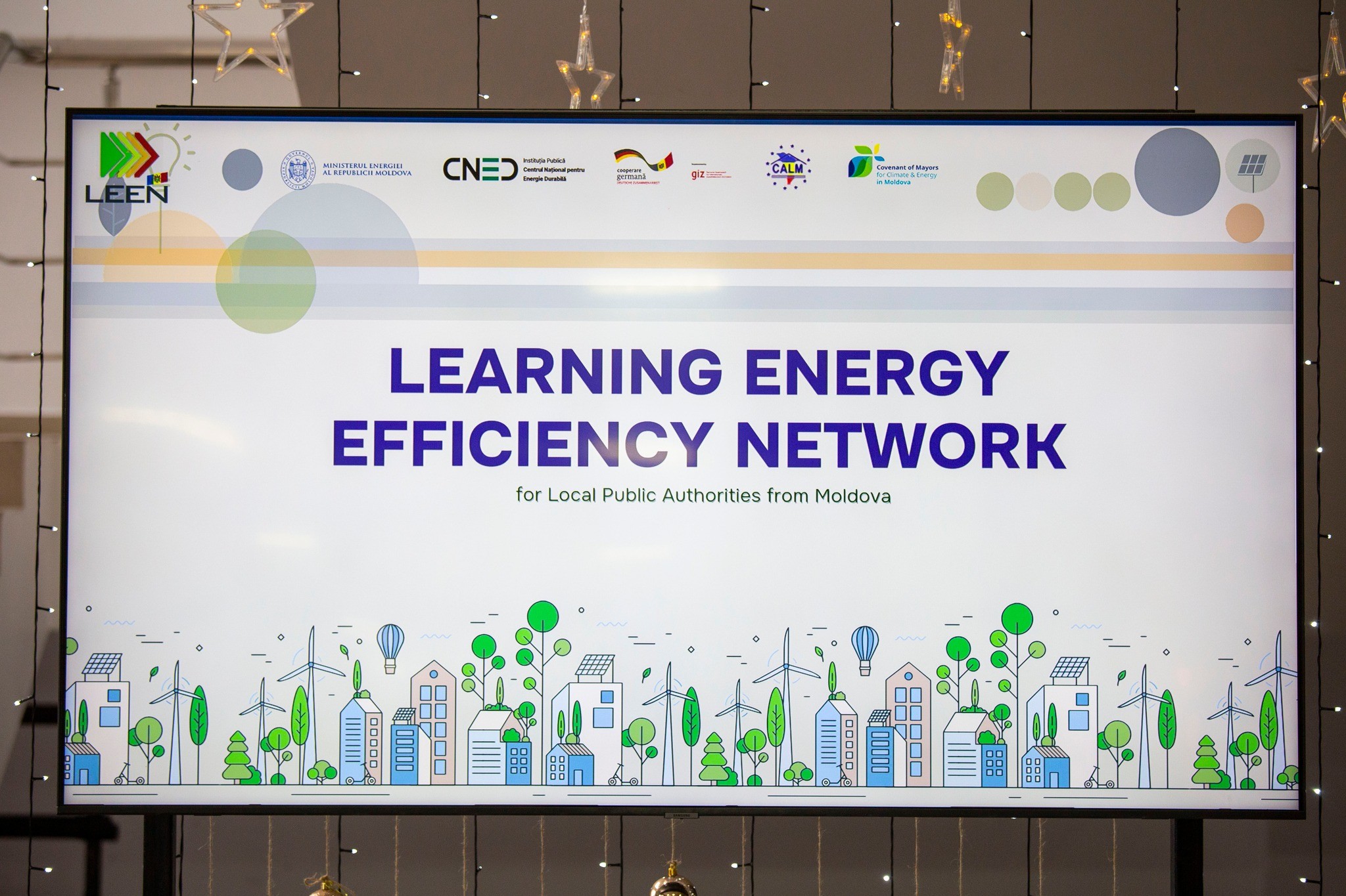 Primăria orașului Ialoveni a aderat la o nouă rețea de formare în eficiență energetică