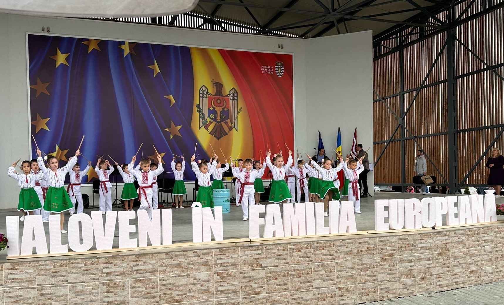 Ziua Europei sărbătorită la Ialoveni: un eveniment al unității și speranței europene