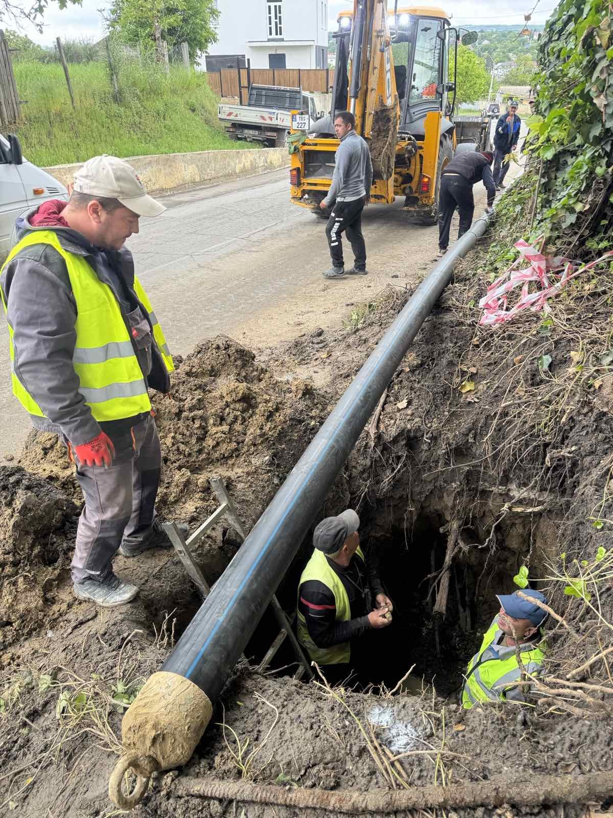 Extinderea rețelei de canalizare între străzile Chilia, V. Zarzăr și de-a lungul drumului G104