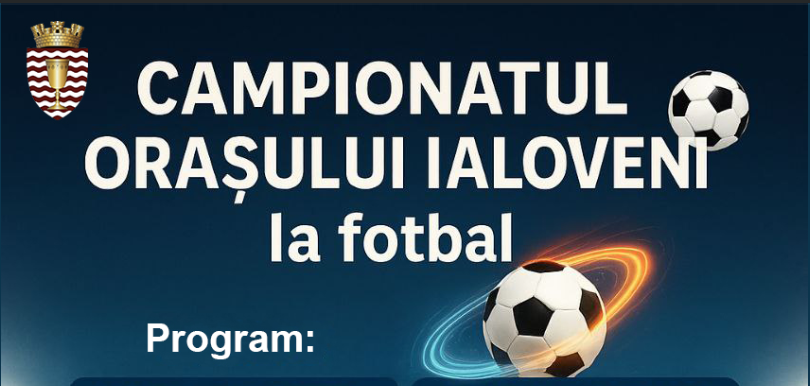 Primăria orașului Ialoveni anunță startul Campionatului de fotbal între sectoare