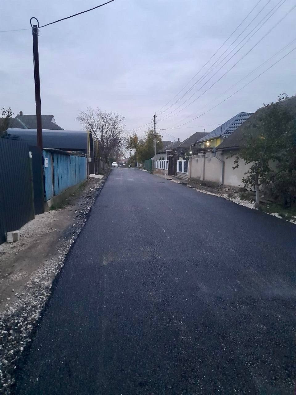 Lucrările de reparație a străzii Miron Costin