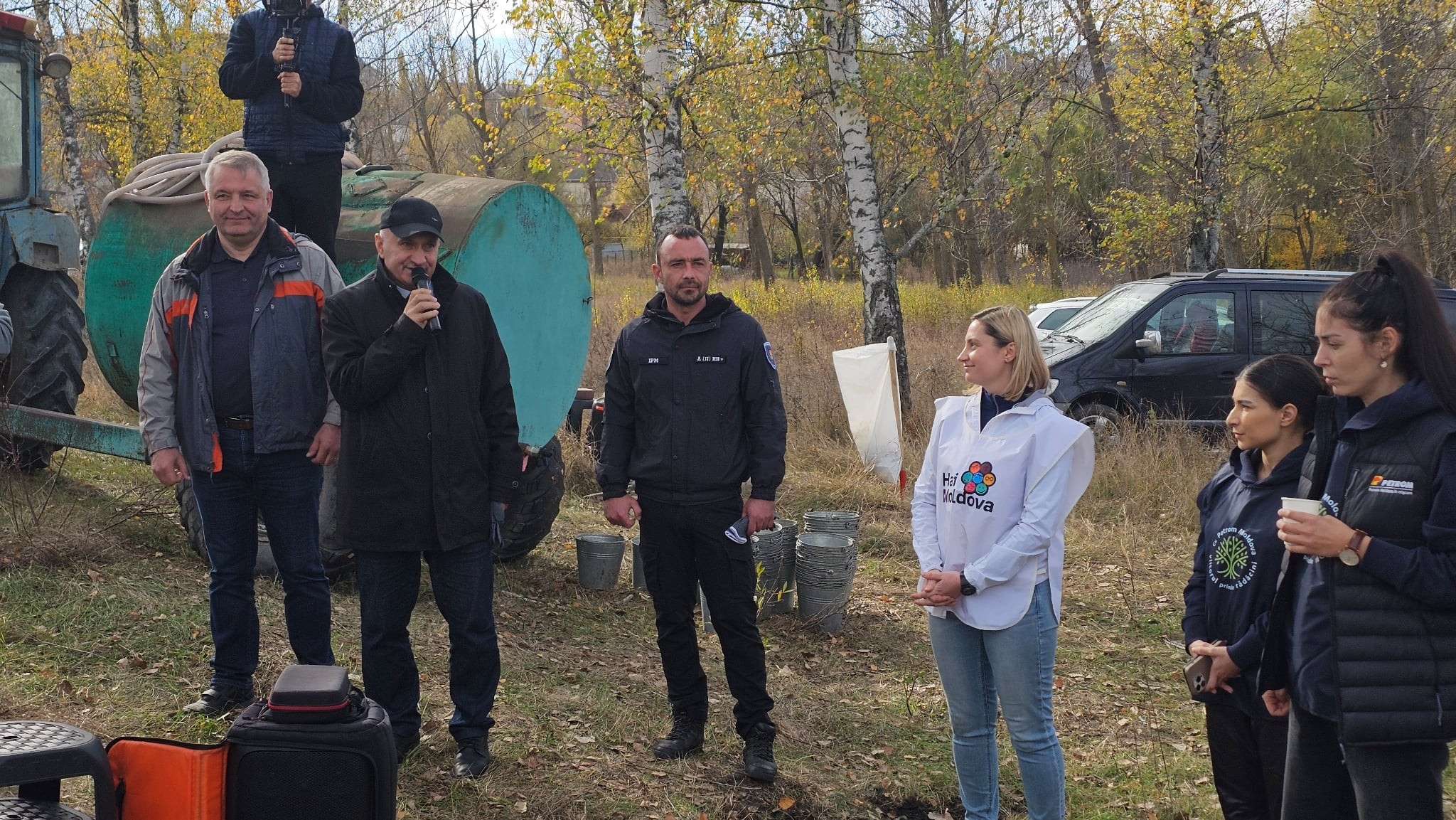 Eveniment de împădurire organizat în orașul Ialoveni