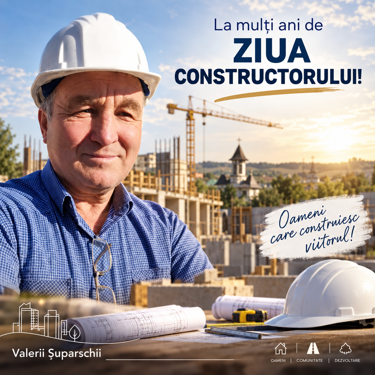 La mulți ani de Ziua Constructorului!