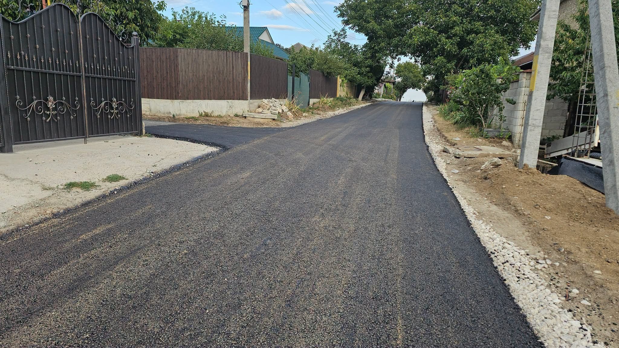 Un nou drum local reabilitat integral în orașul Ialoveni – strada Alexandru Donici