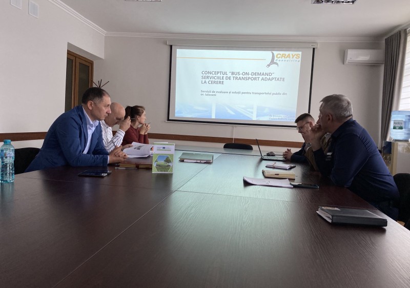 ÎMBUNĂTĂȚIREA LOGISTICII ȘI A MOBILITĂȚII URBANE ÎN ORAȘUL IALOVENI