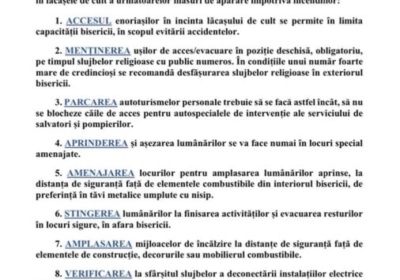 Cu privire la organizarea și desfășurarea măsurilor de prevenire a situațiilor de urgență în perioada sărbătorilor de „Sfintele Paști”