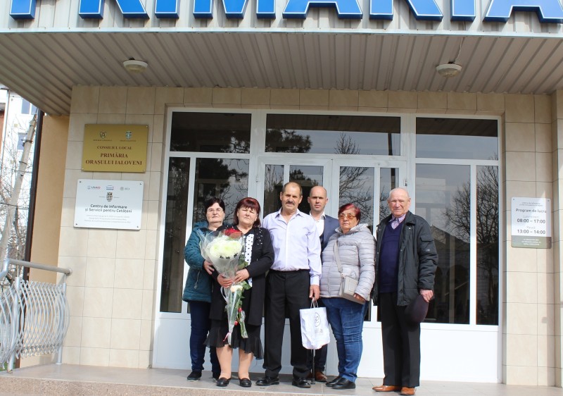 Încă o familie din Ialoveni a sărbătorit „Nunta de aur”