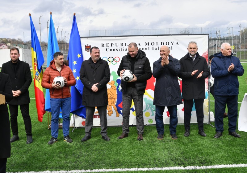 Mulțumim Consiliului Raional Ialoveni, Federației Moldovenești de Fotbal