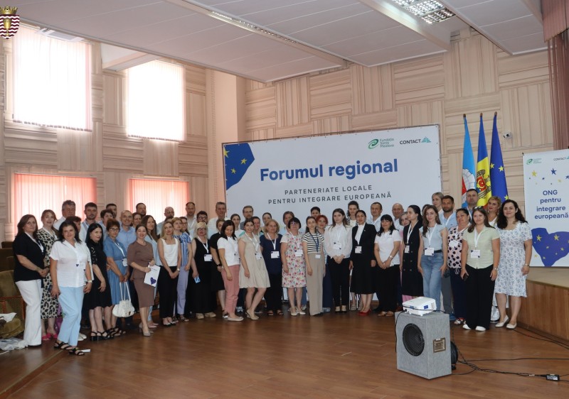 Primarul orașului Ialoveni, dl Sergiu ARMAȘU, la Forumul Regional „Parteneriate locale pentru integrare europeană”