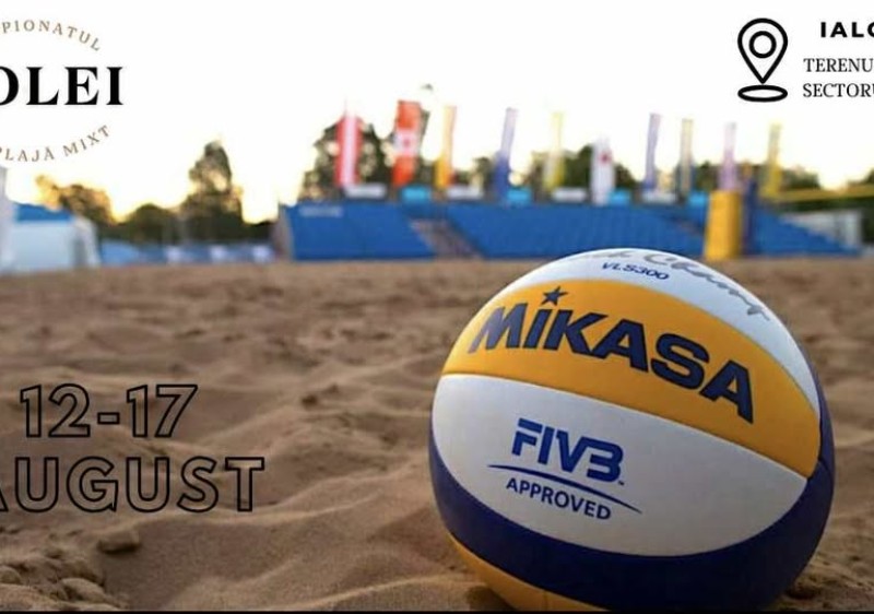 Primaria orașului Ialoveni anunța desfășurarea Campionatului de volei pe plajă mixt.