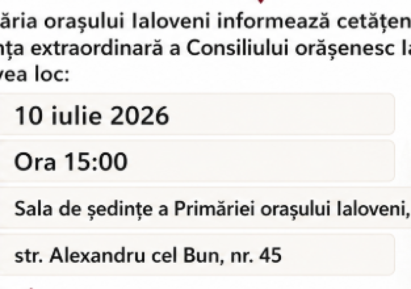 ANUNȚ
