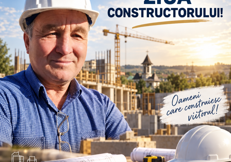 La mulți ani de Ziua Constructorului!